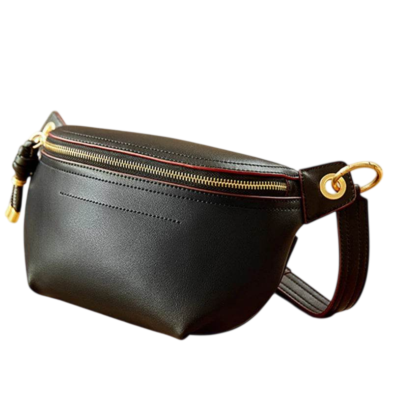 Fashion Leather Fanny Pack for Women Travel Outdoor Waist