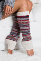 Cozy fashion legwarmers with vibrant patterns, perfect for adding style and warmth to your outfit