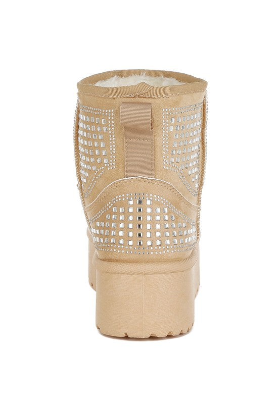 Rag Company Women's Fashion Statement Boots for Vacation with Stylish Cut-Out Design