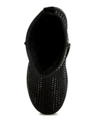 Rag Company stylish black ankle boots, a perfect fashion statement boots for vacation