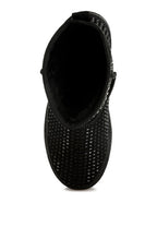 Rag Company stylish black ankle boots, a perfect fashion statement boots for vacation
