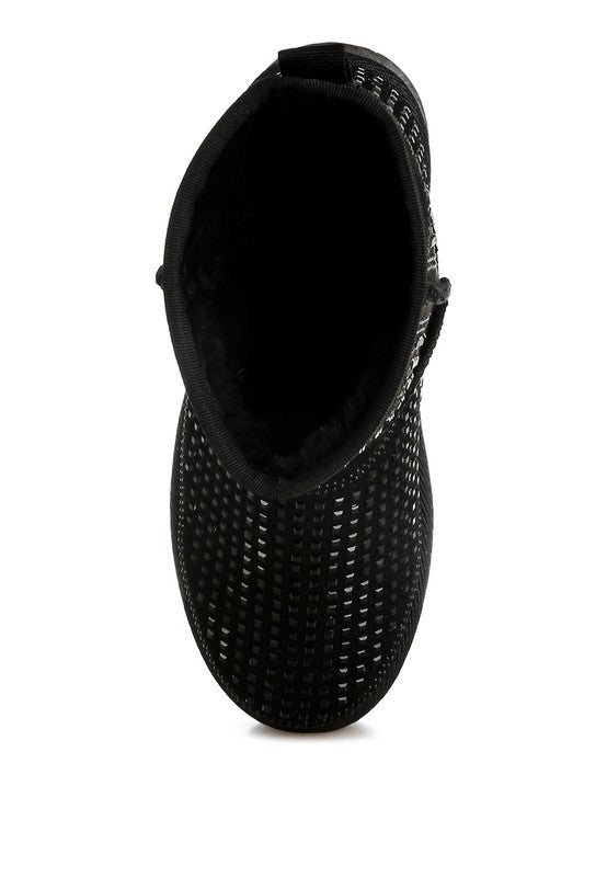 Rag Company stylish black ankle boots, a perfect fashion statement boots for vacation