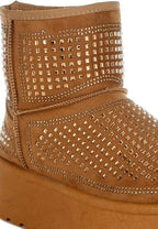 Stylish Rag Company Women's Ankle Boots with Studded Detail, perfect fashion statement boots for vacation