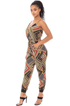 Colorful patterned Women's Jumpsuit from VacationGrabs, perfect as a vacation jumpsuit outfit