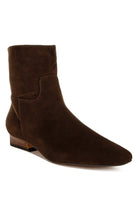 Rag Company stylish brown ankle boots, perfect fashionable vacation boots for any occasion