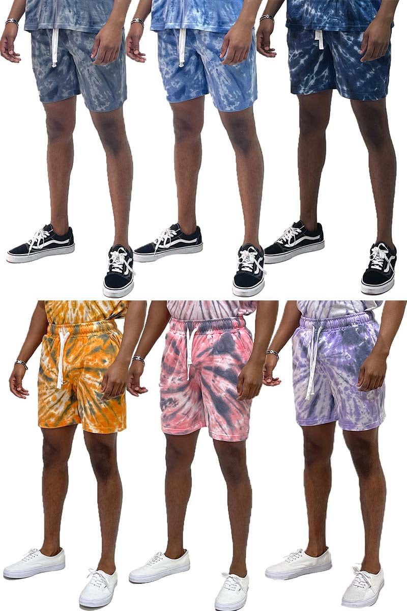 Tied Up Tie Dye Shorts – Cotton Drawstring