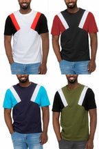 Color Block Tee | Vacation-Ready Cotton T-Shirt