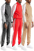Snake Print Full Zip Track Suit – Regular Fit