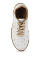 Women's faux leather pink sneakers for casual daily wear