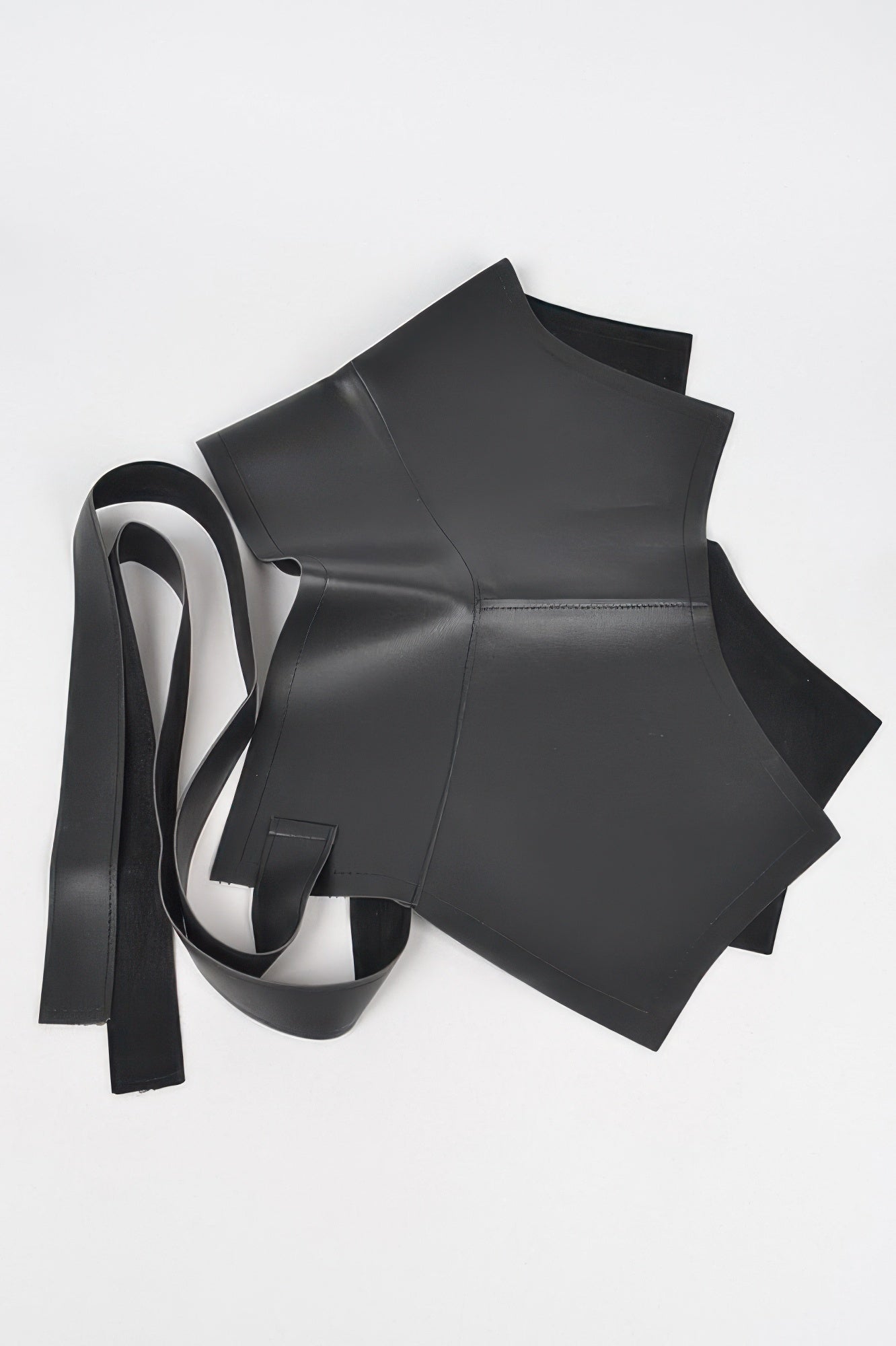VacationGrabs faux leather skirt belt in black, perfect for adding style to any outfit
