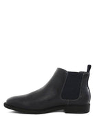 Fraser Men's Faux Leather Chelsea Boots - VacationGrabs