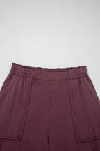 Mineral Wash Cargo Patch Pocket Utility Sweatpants