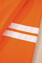 Varsity Stripe Pullover and Mini Skirt Set