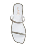 Fenta Diamante Detail Jelly Flats