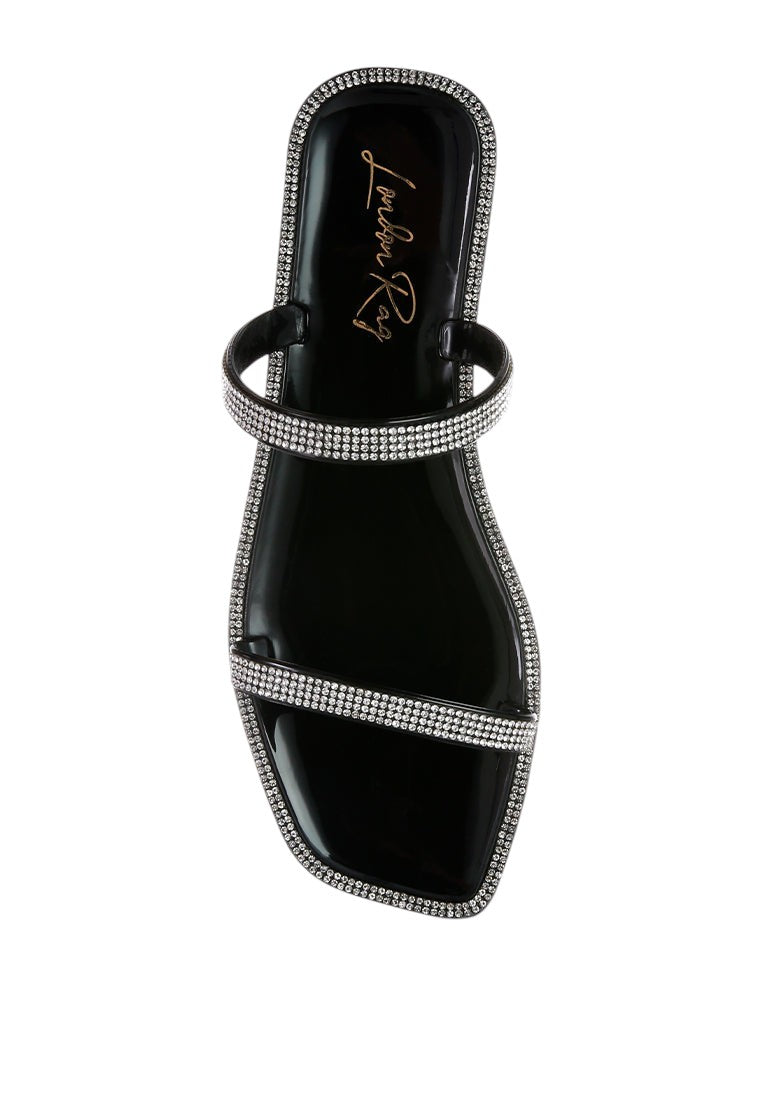 Ballerines plates en gelée Fenta Diamante
