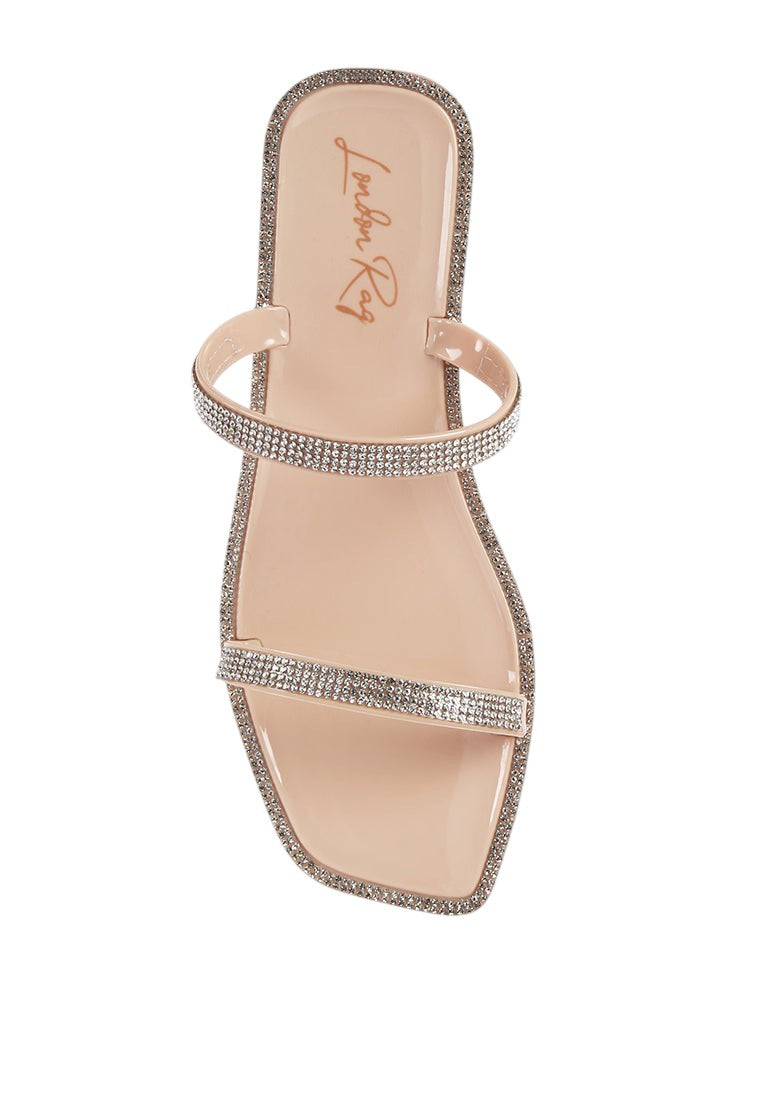 Ballerines plates en gelée Fenta Diamante