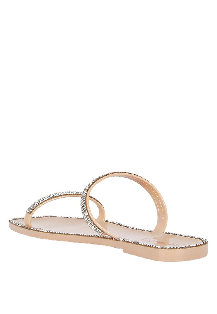 Ballerines plates en gelée Fenta Diamante