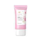 Sakura exfoliating gel for face, pink packaging, cleanses and smooths skin
