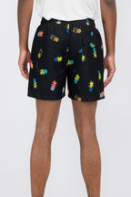 Pineapple Print Swim Shorts | 5.5" Inseam