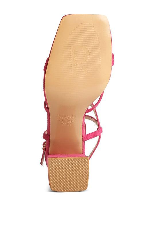 Women's Shoes - Sandals Fiorella Strappy Block Heel Sandals