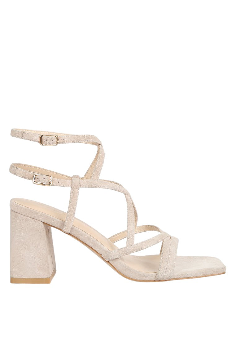 Fiorella Strappy Block Heel Sandals