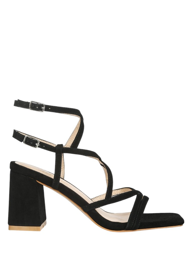 Fiorella Strappy Block Heel Sandals
