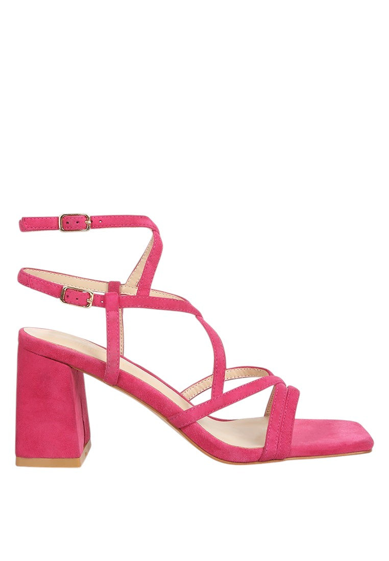 Fiorella Strappy Block Heel Sandals