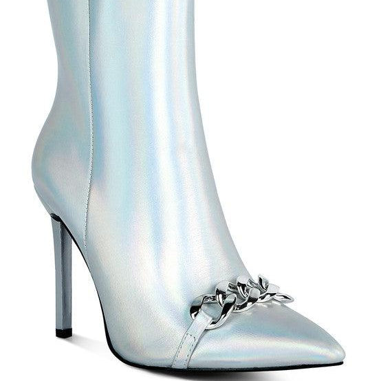 Women's Shoes - Boots Firefly Hologram Stiletto Ankle Boots