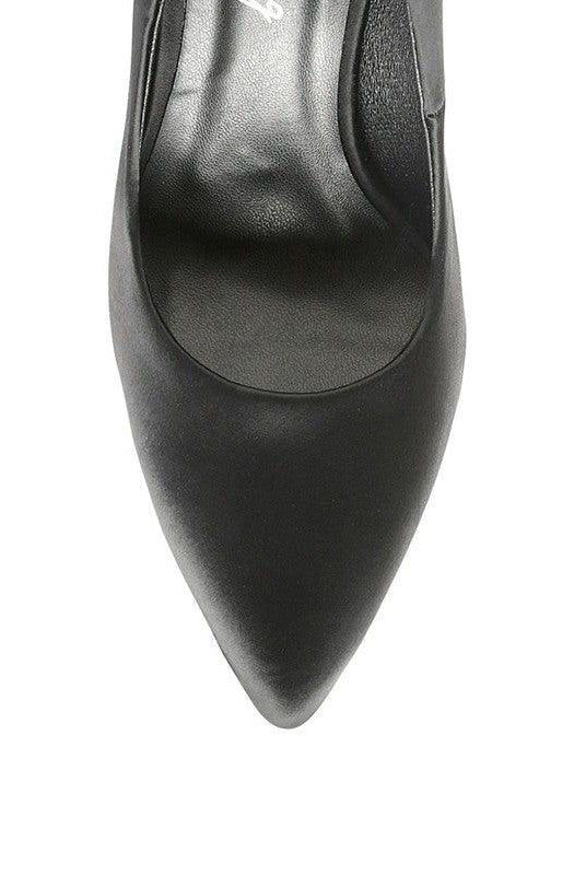 Women's Shoes - Heels Fizzy Goblet Satin Stiletto Pumps