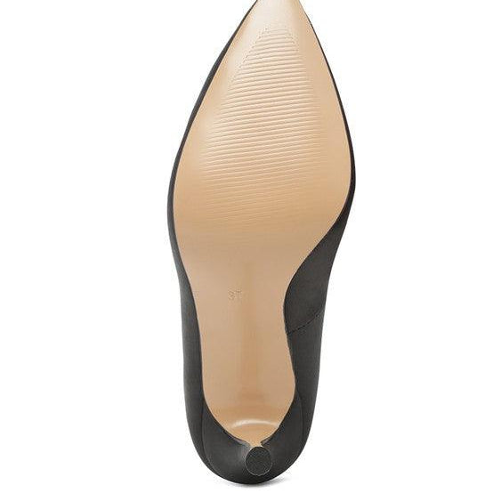 Women's Shoes - Heels Fizzy Goblet Satin Stiletto Pumps