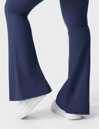 Flare Yoga Pants High Waisted | Flairé™ Flared Leggings with Pockets 30"