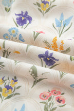 Pretty Bash floral dress fabric featuring vibrant flower patterns