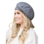 Fold Over Beret for Travel - Stylish Accessory
