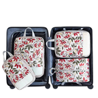 Foldable Packing Cubes for Travel - Compressed 4-Piece Set
