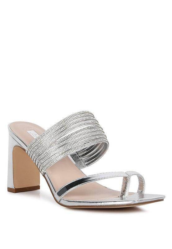 Follow Me Mid Block Heel Sandals - VacationGrabs