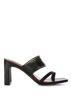 Follow Me Mid Block Heel Sandals - VacationGrabs