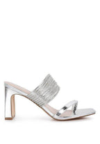 Follow Me Mid Block Heel Sandals - VacationGrabs
