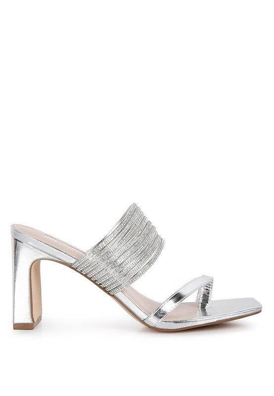 Follow Me Mid Block Heel Sandals - VacationGrabs