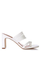 Follow Me Mid Block Heel Sandals - VacationGrabs