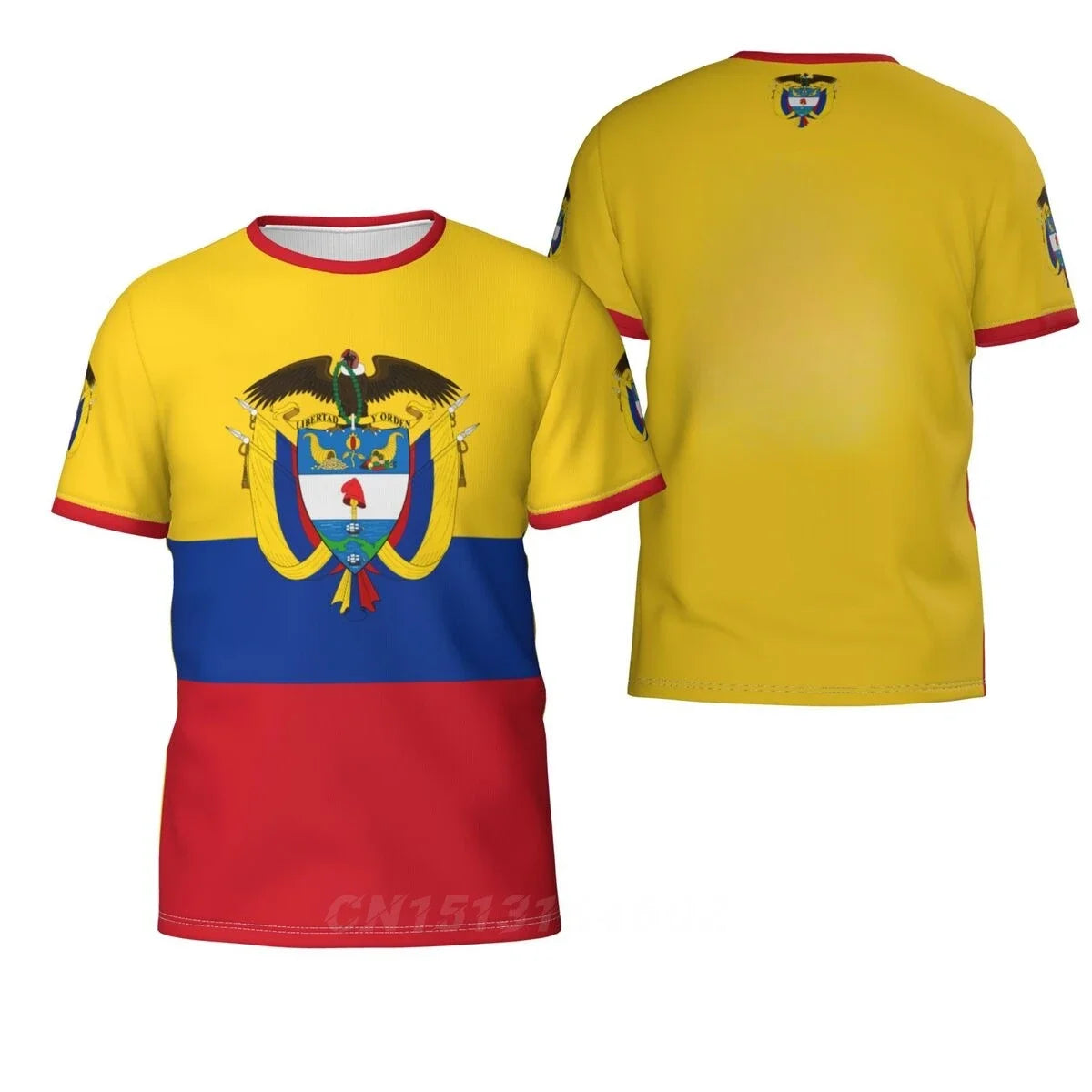 Ecuador national football soccer jersey, yellow and blue, perfect for fans
