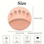 Pink forefoot pad protectors for pain relief, soft fabric cushioning