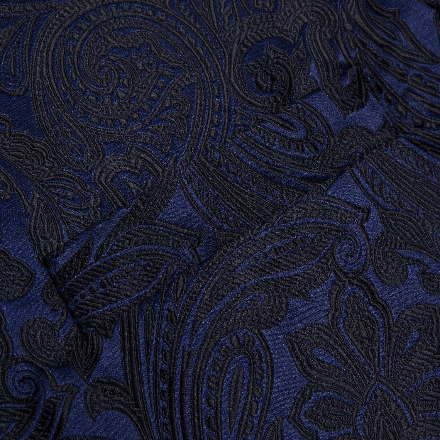 Navy paisley fabric, formal wear for mens, perfect for events