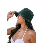 Frayed Edge Canvas Bucket Hat