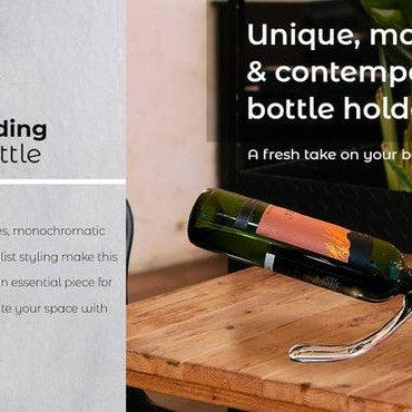 Home Essentials FreeStanding Wine Bottle Holder