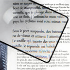 full page magnifier for reading, clear acrylic lens, lightweight design