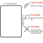 Clear full page magnifier for reading, portable and lightweight for everyday use