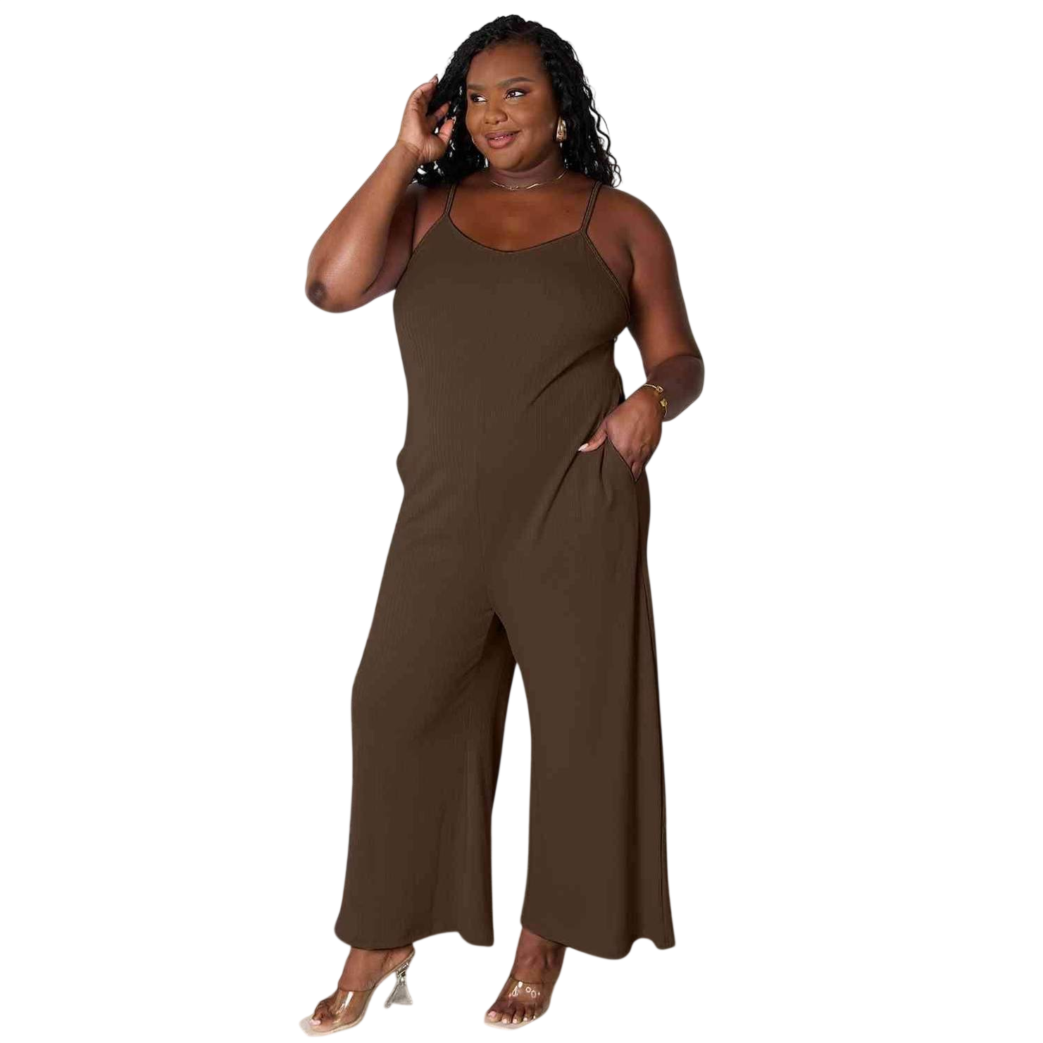 VacationGrabs Full Size Summer Jumpsuit for Women