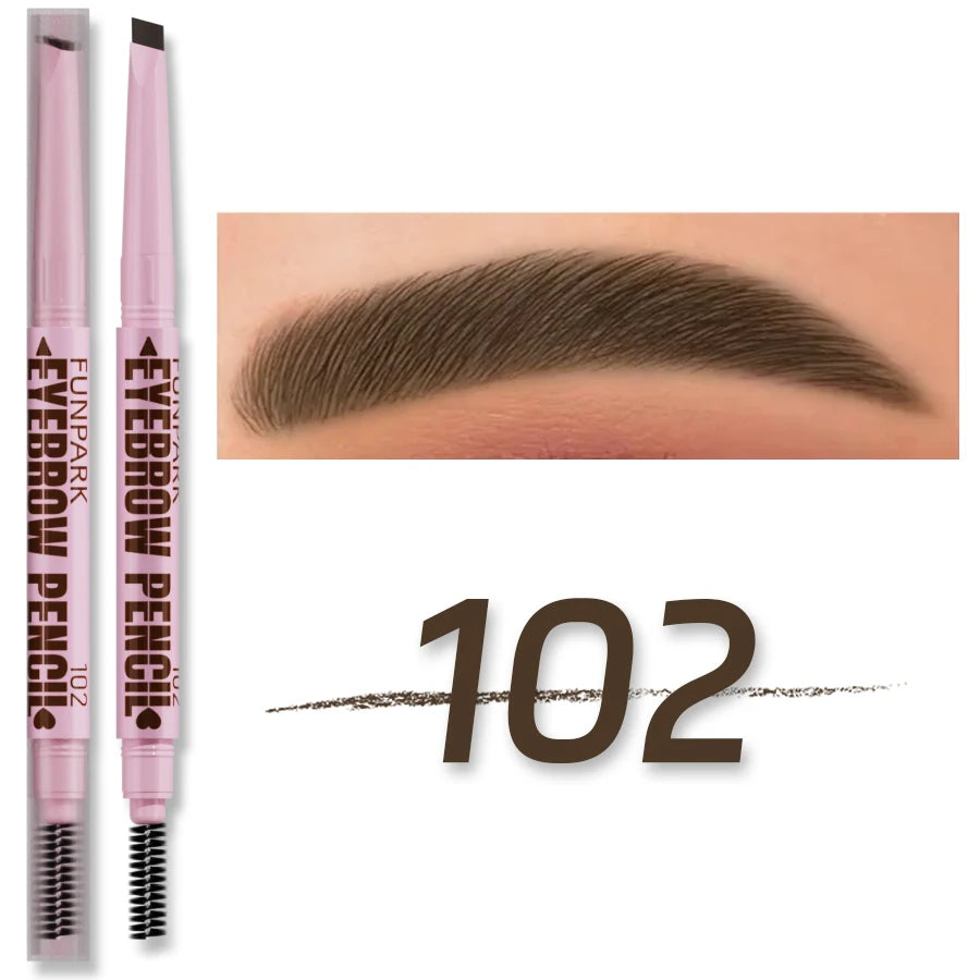 Waterproof eyebrow pencil for women in shade 102, perfect for defined brows