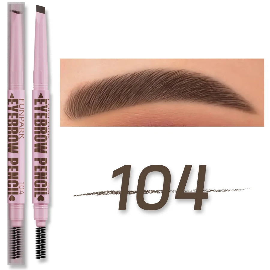 Waterproof eyebrow pencil for women in shade 104, ideal for flawless brows