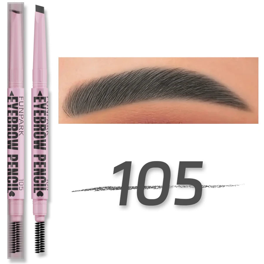 Waterproof eyebrow pencil for women, shade 105, perfect for defined brows